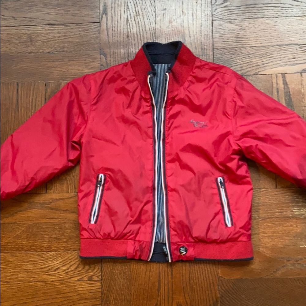 Boys reversible lightweight spring jacket